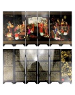 ShaoFu pulpit ozdoby chińskie sztuki rzemiosła lakier Mini składany ekran wykonane z drewna ekranów stołowych prezent do dekorac