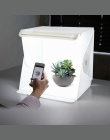 Mini składany ulubionych fotografia Studio Softbox LED światło miękkie pudełko aparatu fotograficznego tle pudełko oświetlenie z