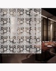 4 sztuk nowoczesne proste salon wiszące składany ekran Hollow biały jadalnia partycji kurtyna wejściowa Biombo