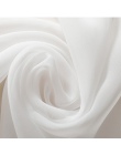 Europejski i amerykański styl biały okno przesiewowe stałe zasłony drzwiowe zasłona panelowa Sheer Tulle do salonu AP184 #3- 40