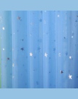 Biała gwiazda Tulle zasłony nowoczesne zasłony do salonu prześwitujące zasłony z tiulu okna zasłony Sheer do sypialni 234 & 20