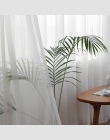 Biały tiul zasłony do salonu dekoracji nowoczesny szyfonowa stałe Sheer Voile zasłona kuchenna