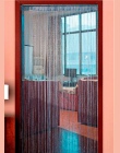 Zasłony do salonu zasłony prysznicowe zasłona sznurkowa drzwi koralik Sheer zasłony na okno sypialnia salon zasłony pokojowe sal
