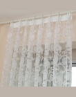 NAPEARL europejski styl żakardowe wzór sheer panel zasłona tiulowa do salonu balkon organza tkaniny europejski styl okna