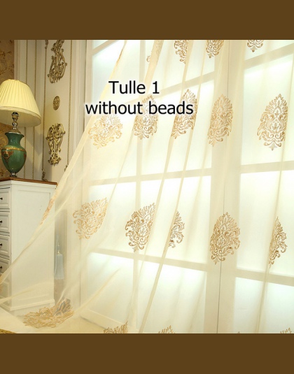 Europejski złoty królewski luksus zasłony do sypialni zasłony do salonu eleganckie zasłony europejskie zasłony