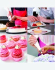 Hoomall 16 sztuk/zestaw DIY kuchnia pieczenia ciasto narzędzie dekoracyjne silikonowe oblodzenie rurociągi torba cukiernicza dys