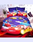 Disney samochody McQueen pościel zestaw poszwy na kołdry pojedyncze podwójne rozmiar sypialnia dekoracji chłopiec dla dzieci dzi