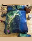 4 sztuk 3d zestawy pościeli Galaxy wszechświat kosmos tematyczne narzuta na łóżko pościel pościel poszewki na poduszkę łóżko koł
