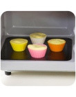 Urijk losowy kolor Muffin formy silikonowe formy do pieczenia Cupcake Liner stojak na babeczki DIY pieczenia ciasto dekorowanie 