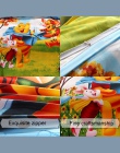 Disney niedźwiedź pościel dla dzieci zestawy Cartoon kołdra pokrywa kapa na kołdrę poszewka na poduszkę 4 sztuk dzieci panie San