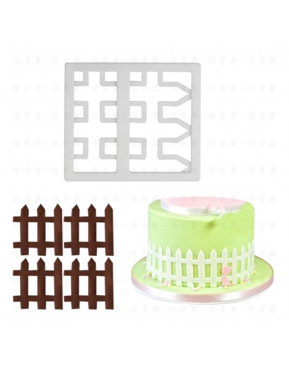 Moda Sugarcraft środek czyszczący z tworzywa sztucznego ciasto kremówka Mold kremówka Mold kremówka ciasto dekorowanie narzędzia