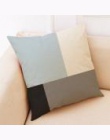 Domu proste geometryczne poduszkę poszewka na poduszkę poszewka na poduszkę pościel drukowane zmywalny bawełniana poszewka na po