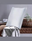 1 PC miękkie morwy zwykły poszewka na poduszkę czysta emulacji satyna kwadratowy poszewka na poduszkę pojedyncze pokrywa krzesło