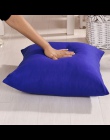 Stałe kolory moda kwadratowe poduszki 45*45 cm Hot biurowe pokrywa nowy 1 PC miękkie rzuć poszewka na poduszkę Home bawełna