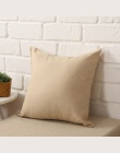 Stałe kolory moda kwadratowe poduszki 45*45 cm Hot biurowe pokrywa nowy 1 PC miękkie rzuć poszewka na poduszkę Home bawełna