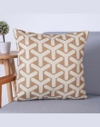 Geometryczne poszewka na poduszkę poszewka na poduszkę z bawełny pościel drukowane rzut poszewka na poduszkę poduszki dekoracyjn