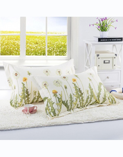 1 sztuka 480*740mm 7 kolory Floral poszewka na poduszkę pokrywa 100% poliester zwykły dzianiny poszewka na poduszkę dla dzieci d