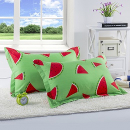 1 pc 48 cm * 74 cm owoce drukuj Cartoon poszewki na poduszki słońca arbuz Banana poszewki na poduszki miękkie pościel domowa sko