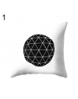 45*45 cm geometryczny wzór drukuj poszewka na poduszkę domu mody talii miękkie pokój poszewka na poduszkę