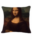 WL cukierki L Poszewka dekoracyjna 45*45 "Mona Lisa poszewka na poduszkę sztuki renesansowy obraz olejny poszewka na poduszkę ok
