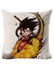 Nowy przyjeżdża Anime domu poszewka na poduszkę japoński Cartoon Dragon Ball poszewka na poduszkę Anime sypialnia biuro poduszka