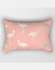 Gorąca sprzedaż urody tropikalnych flamingo poszewki na poduszki zwierząt poszewka na poduszkę mężczyźni kobiety prostokąt posze