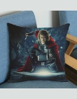 WL cukierki L Marvel dekoracyjne poszewki na poduszkę Superhero Avengers Iron Man 45*45 cm pościel Nordic poszewka na poduszkę