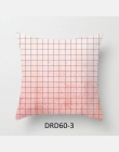 45*45 CM proste geometria styl poduszka pokrywa domu tekstylne akcesoria Cojines poszewki na poduszki miłośników prezent