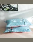 Tekstylia domowe uroda kwiat Brid wzór poszewki na poduszkę 100% bawełna pościel poszewka na poduszkę Cartoon zwierząt poszewki 