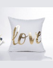 Złoty brązujący modne bawełniane domu ozdobne poszewki na poduszki ananas sypialnia luksusowe biuro gorąca sprzedaż nowy 1 PC ge