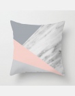 T-shirty nieformalny geometryczny poliester domu rzut poduszka poduszka prezent etui na drukowane różowy