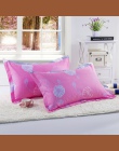1 sztuka biały kolor niebieskie gwiazdy poszewka na poduszkę do użytku w sypialni 48 cm * 74 cm poszewka na poduszkę pokrywa dla