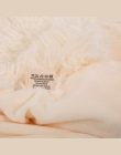 XC USHIO elegancki rzut koc na łóźko Sofa narzuta długie kudłate miękkie ciepłe pościel arkusz powietrza przewiewny koc
