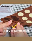 SILIKOLOVE 3D czekoladowe formy silikonowe czekoladki formy do pieczenia Nonstick galaretki Pudding Sugarcraft formy DIY kuchnia