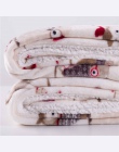 Ważona flanelowy koc z polarem zima dorosłych miękkie grube koc typu sherpa dla Sofa łóżko kanapa Frazadas Mantas De Cama Cobert