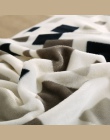 Marka Super tanie plaid narzuty koc na łóżko plaid koc polarowy zimowe dekoracje dla domu