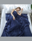 SunnyRain 1-sztuka bawełna ważony koc dla dorosłych dekompresji grawitacji koce pomoc snu ciśnienia ważonej kołdra