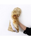 BeddingOutlet meksykańskie Burrito koc 3D kukurydzy Tortilla flanelowe koc na łóźko polar rzut śmieszne pluszowe narzuty hurtown