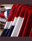 2018 brytyjska flaga/amerykańska flaga wielofunkcyjne koce miękki polar cienki Plaid drukuj sofa dmuchana rzut koc darmowa wysył