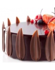 DIY 3D Pozostawia kształt Silikon Chocolate Mold Pieczenia Tort Urodzinowy Cookie Dekorowanie Narzędzia Formy Czekoladowe Wzorni