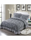 Nowe luksusowe łóżko rozprzestrzeniania się narzuta król Queen size zestaw narzut na łóżko materac topper koc poszewka couvre św