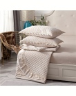 Beżowy fioletowy zielony, luksusowy, europejski styl tkanina z polaru narzuta poszewki na poduszki prześcieradło łóżko okładka k