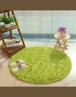 Puszyste okrągłe dywan dywany dla pokoju gościnnego Decor Faux futrzany dywan pokój dziecięcy długie pluszowe dywaniki do sypial