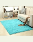 Super miękki jedwab dywanik wełniany kryty nowoczesne Shag dywan jedwabiście dywaniki sypialnia mata podłogowa dla dzieci przeds