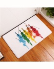 Wycieraczka dywany kreatywne notatki drukuj maty podłogowe kuchnia dywany łazienkowe 40X60or50x80cm