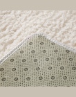Dywanik do salonu obszar solidna dywan puszyste miękkie Home Decor biały pluszowy dywan dywan do sypialni kuchenne maty podłogow