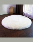 Naturelife miękkie sztuczne dywan z owczej skóry krzesło pokrywa sztuczna wełna ciepły włochaty dywany dla pokoju gościnnego skó