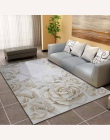 Wysokiej jakości streszczenie kwiat sztuki dywan do salonu sypialnia antypoślizgowa mata podłogowa moda kuchnia dywan dywaniki