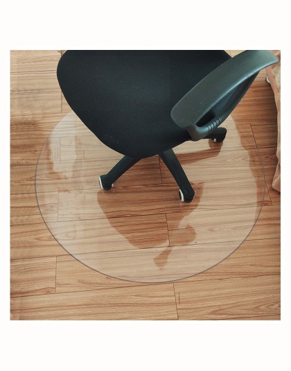 2018 nowy przezroczysty podłogi z drewna mata ochronna z tworzywa sztucznego PVC podłoga dywan krzesło do pracy na komputerze ma