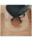 2018 nowy przezroczysty podłogi z drewna mata ochronna z tworzywa sztucznego PVC podłoga dywan krzesło do pracy na komputerze ma